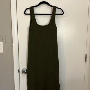 Madewell Brodale Sweater Tank Dress